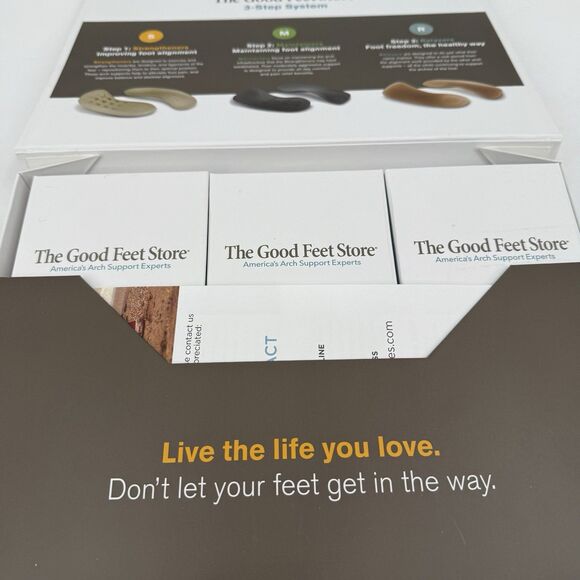 The Good Feet Store 3-Step System Relaxer Classic Maintainer EXTRAS Cushions - Picture 5 of 15